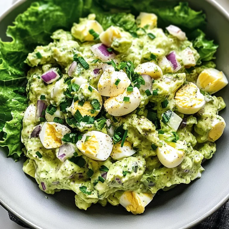 Avocado Egg Salad Recipe