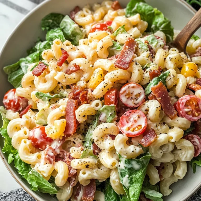 BLT Macaroni Salad