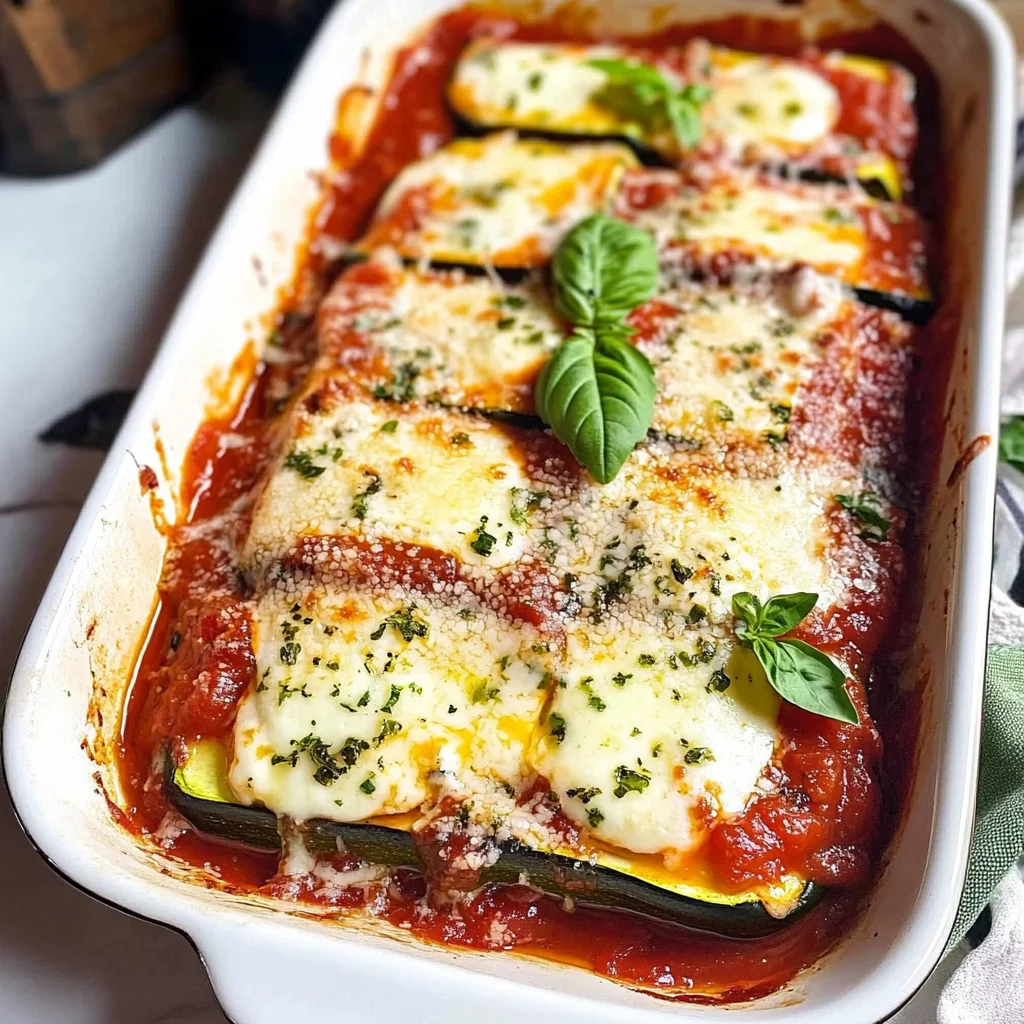 Baked Italian Zucchini Recipe