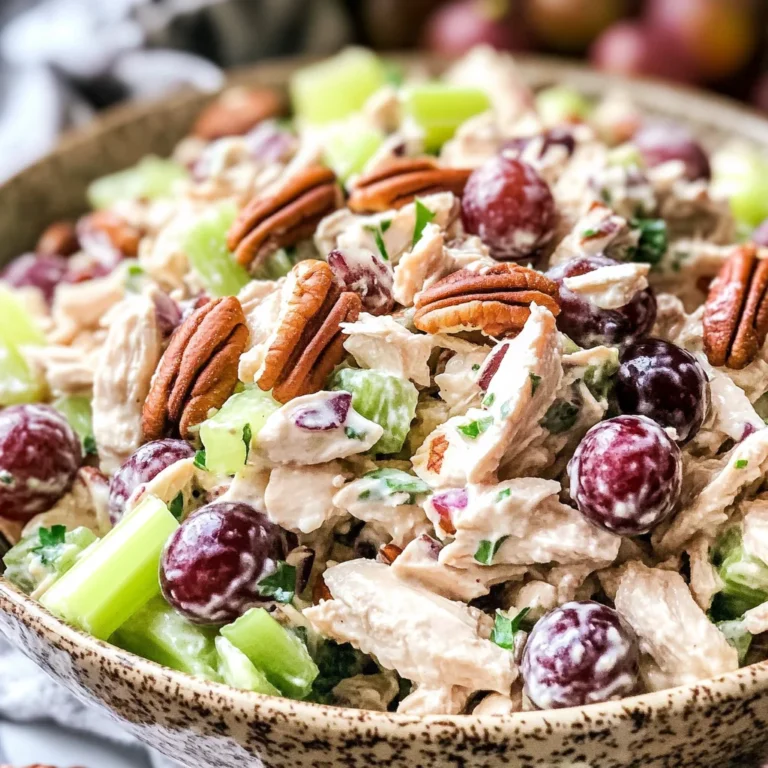 Chicken Salad with Grapes and Pecans