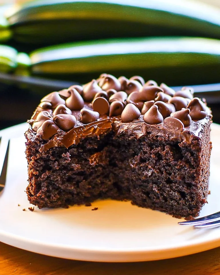Chocolate Zucchini Cake