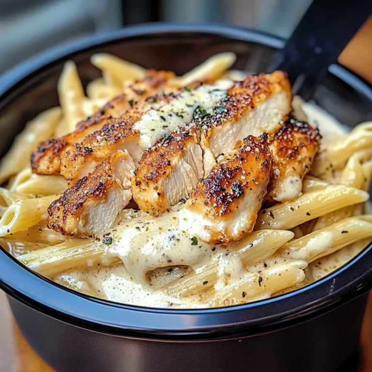 Creamy Chicken Alfredo Pasta Bowls