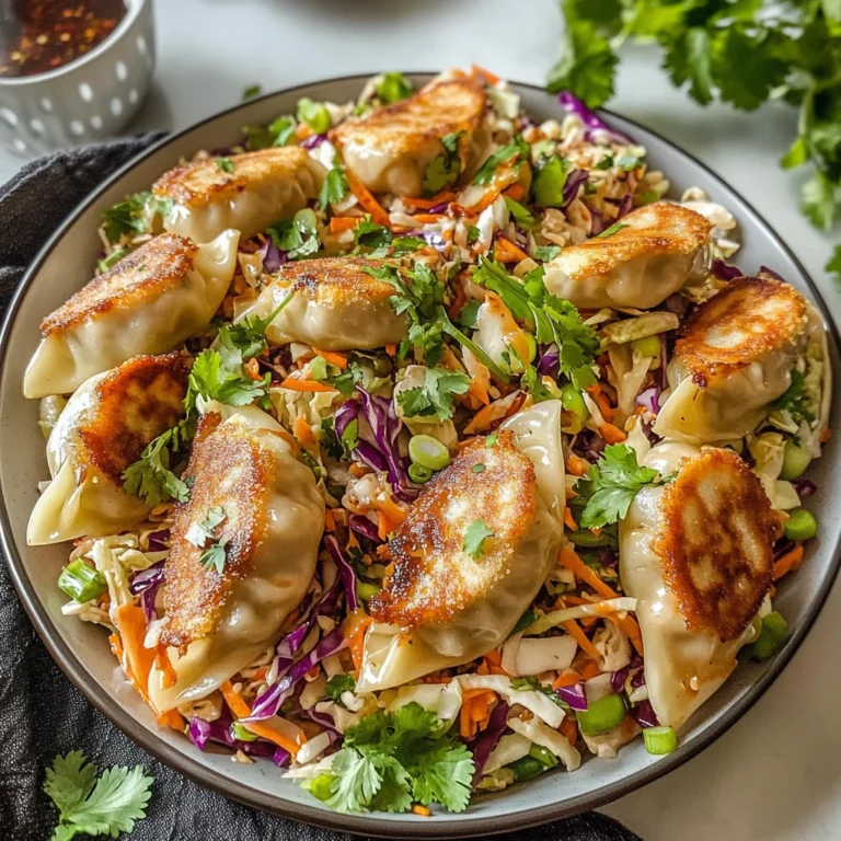 Dumpling Salad