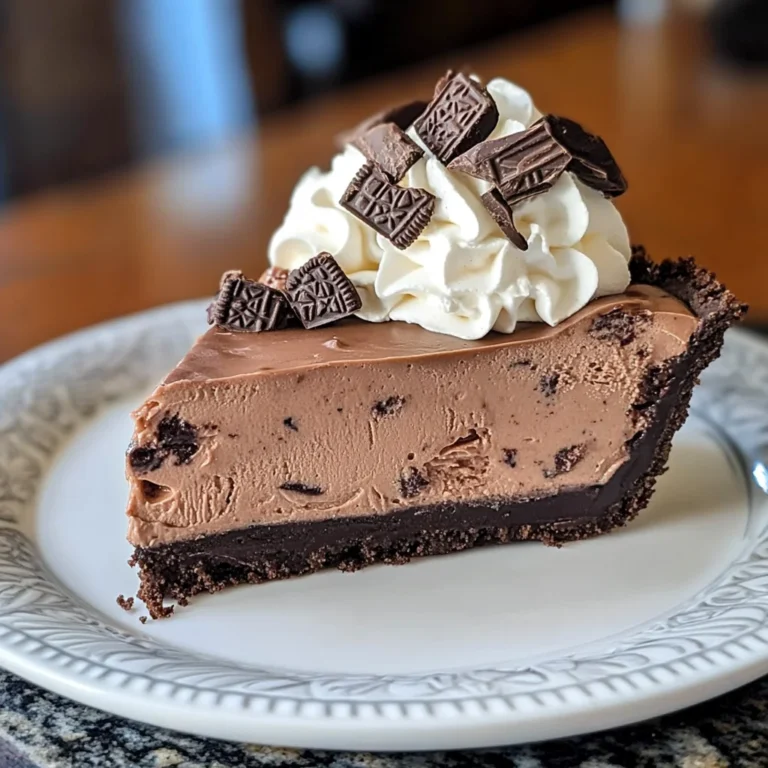 Frozen Chocolate Pie