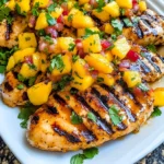 Grilled Mango Pineapple Chicken