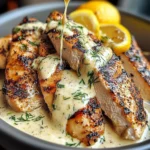 Lemon Pepper Chicken Bowl with Creamy Lemon Sauce