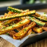Low Calorie Air Fryer Zucchini Fries