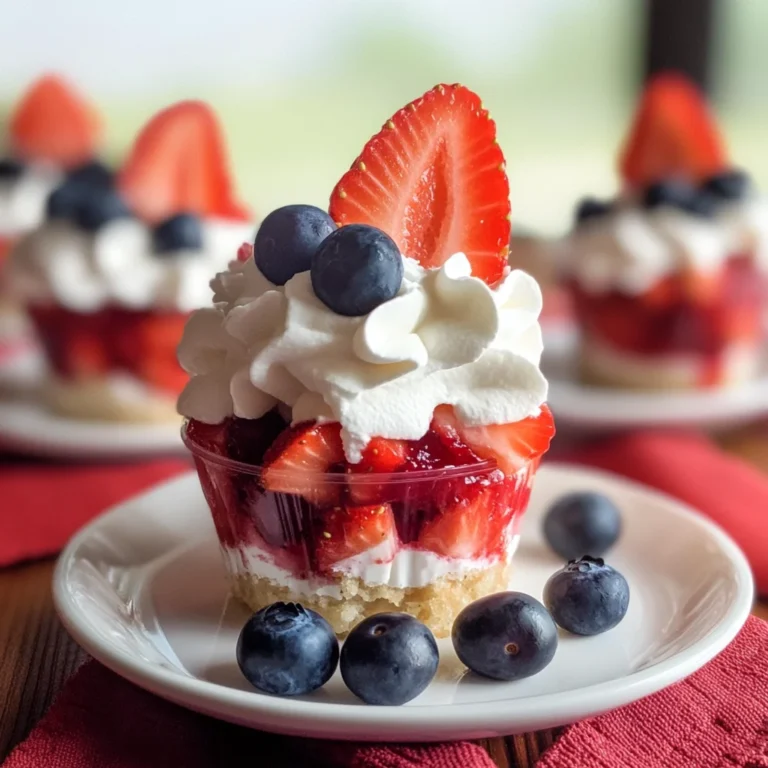 Mini Shortcake Cups