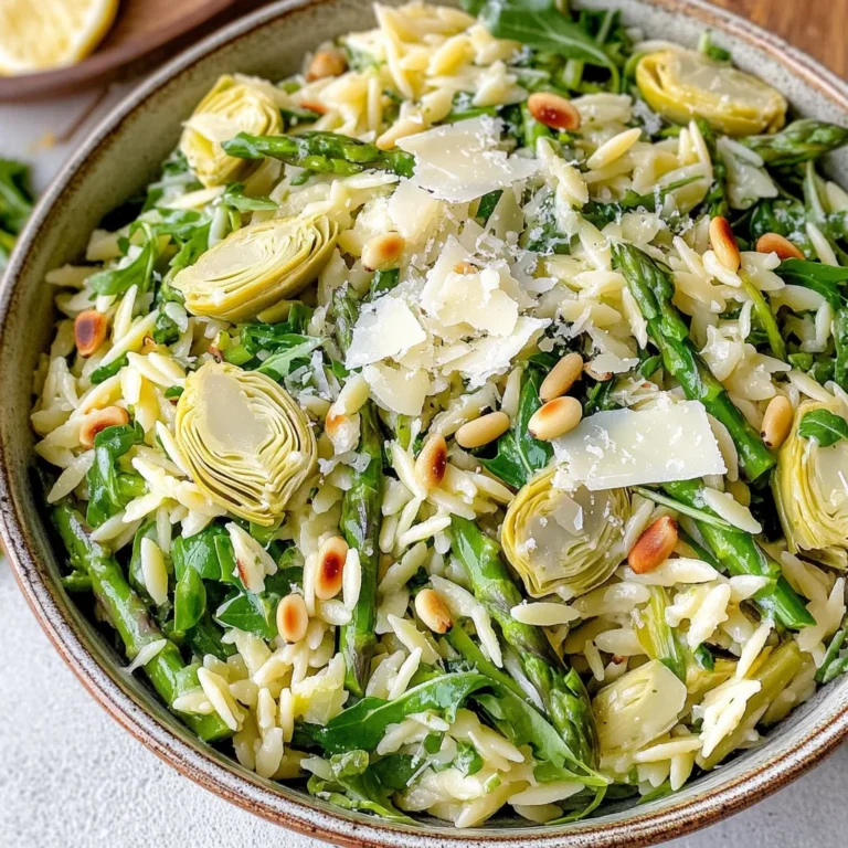 Spring Orzo Salad Recipe