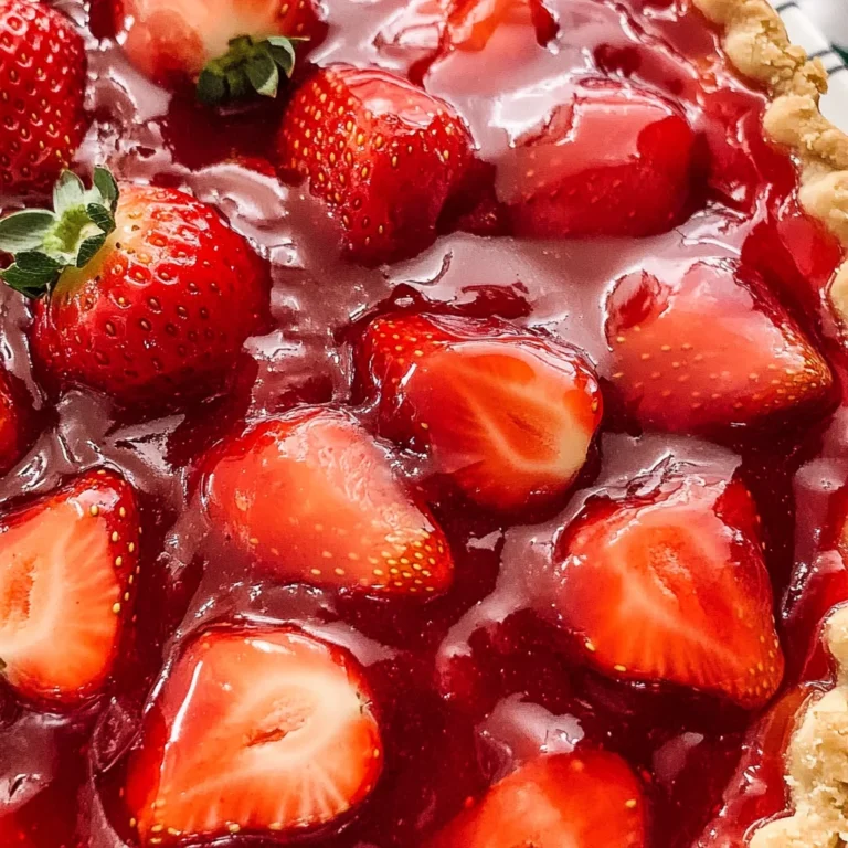 Strawberry Pie with Jello