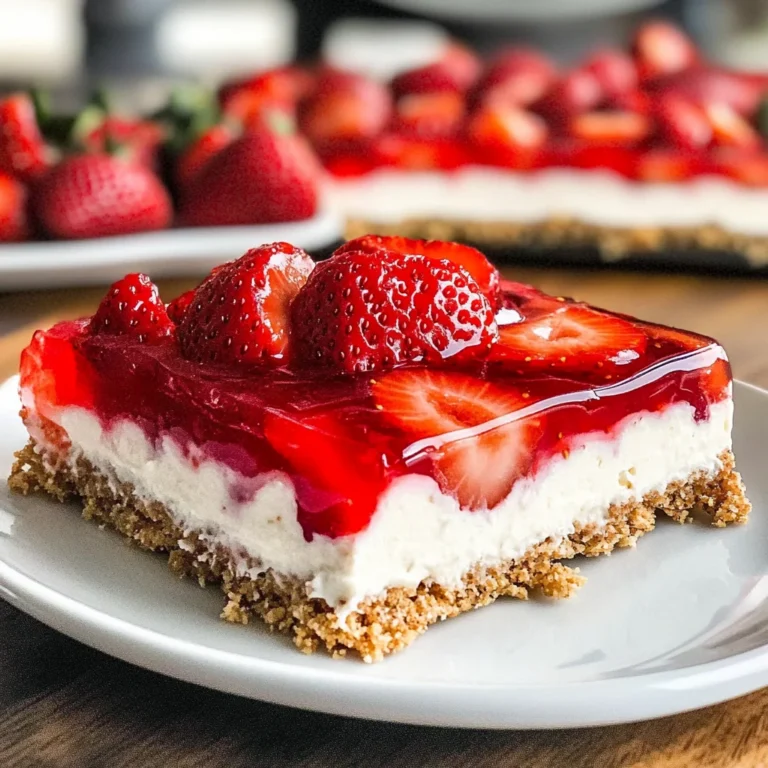 Strawberry Pretzel Jello Salad Recipe