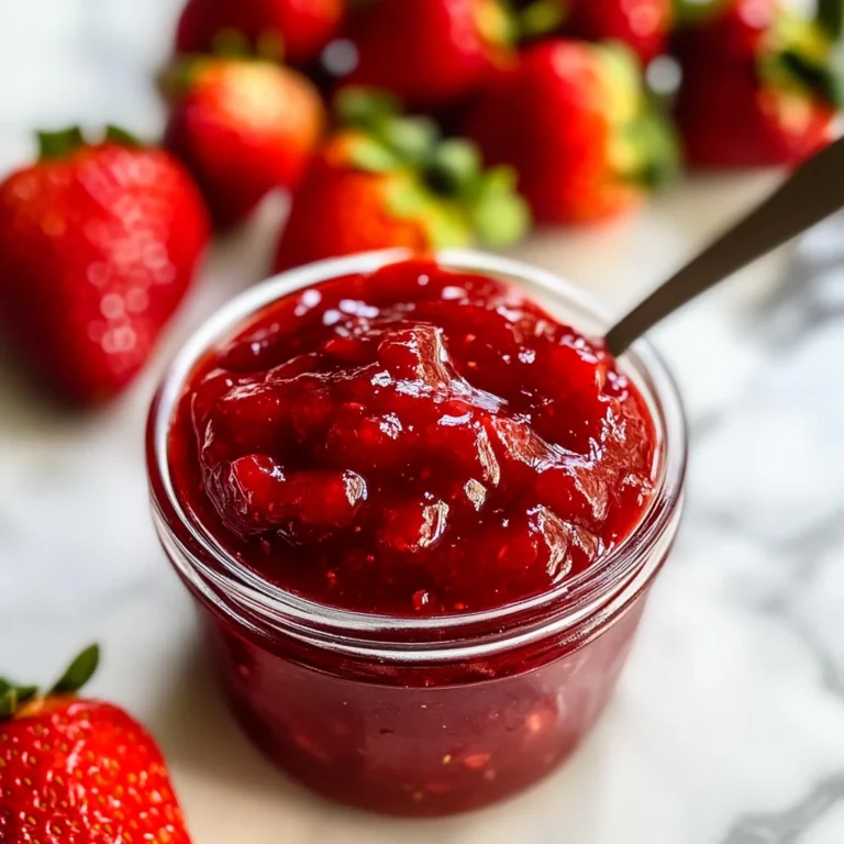 Strawberry Sauce