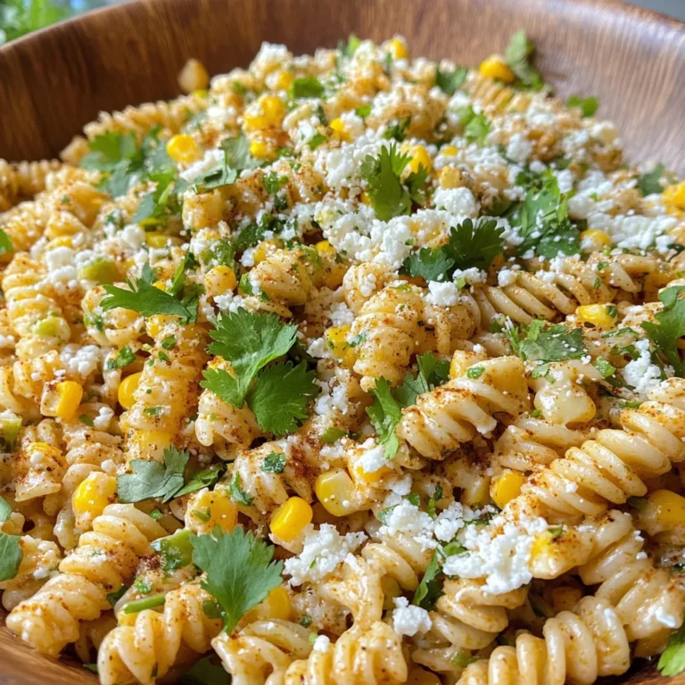 Street Corn Pasta Salad