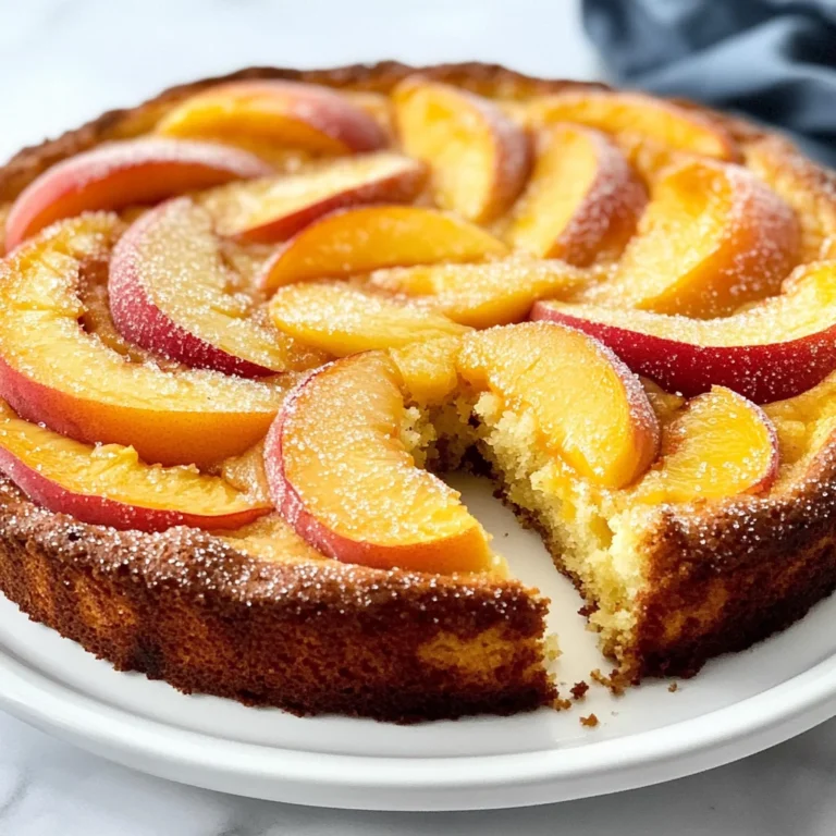 Summer Peach Cake (Simple + ScVanilla Extract (Alcohol-Free)ptious)
