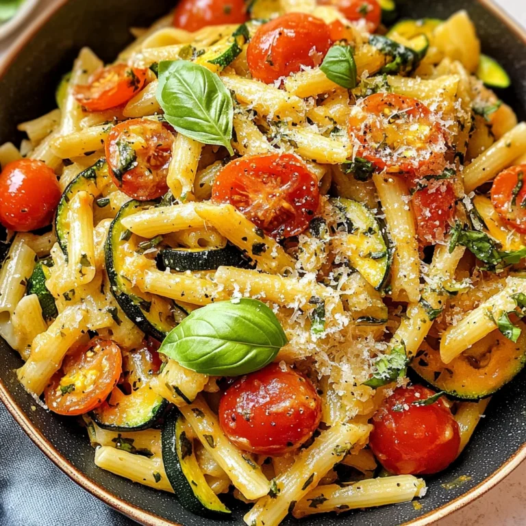 Tomato Zucchini Pasta