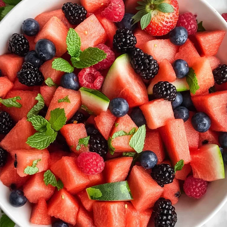 Watermelon Fruit Salad