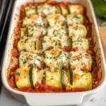 Zucchini Lasagna Rolls
