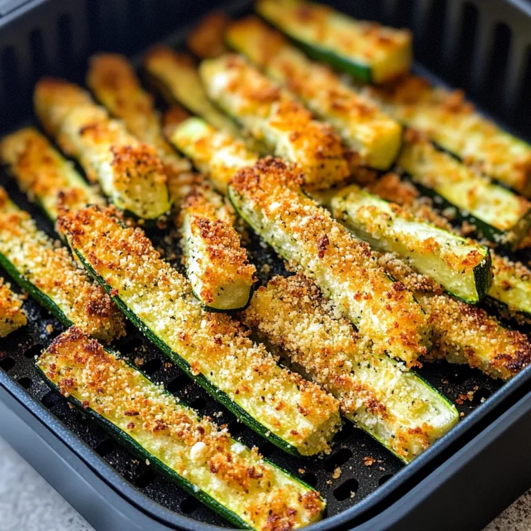 Air Fryer Zucchini Fries