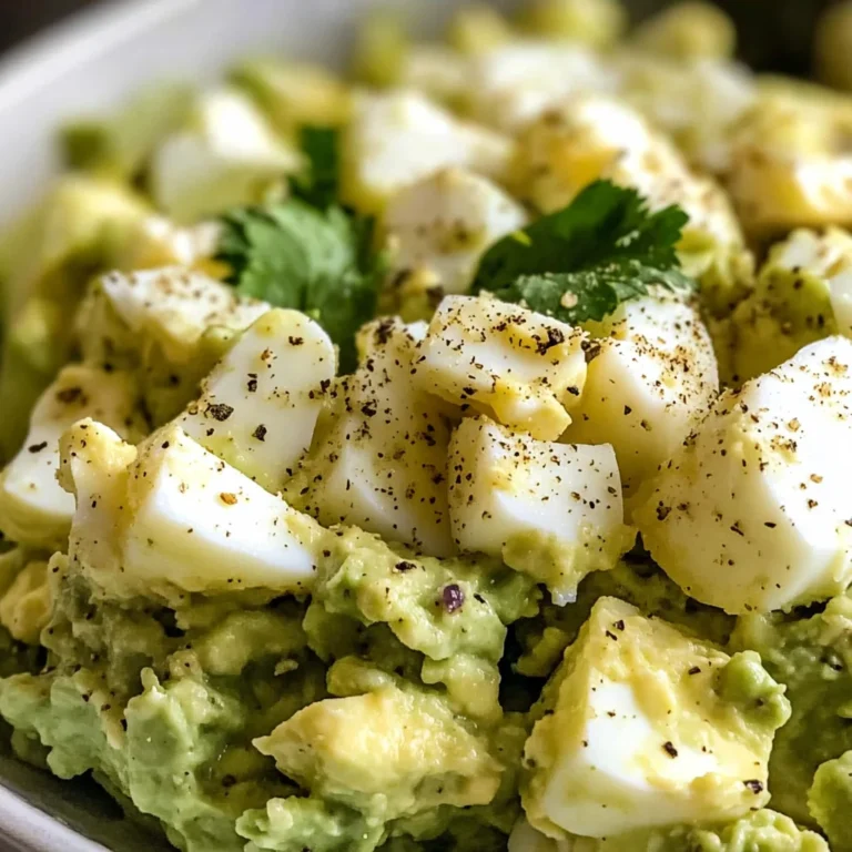 Avocado Egg Salad