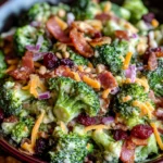 Broccoli Salad with Turkey Bacon Recipe