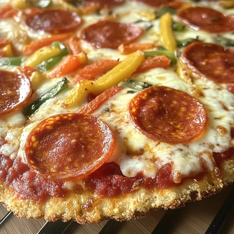 Cottage Cheese Pizza Crust (Gluten Free)