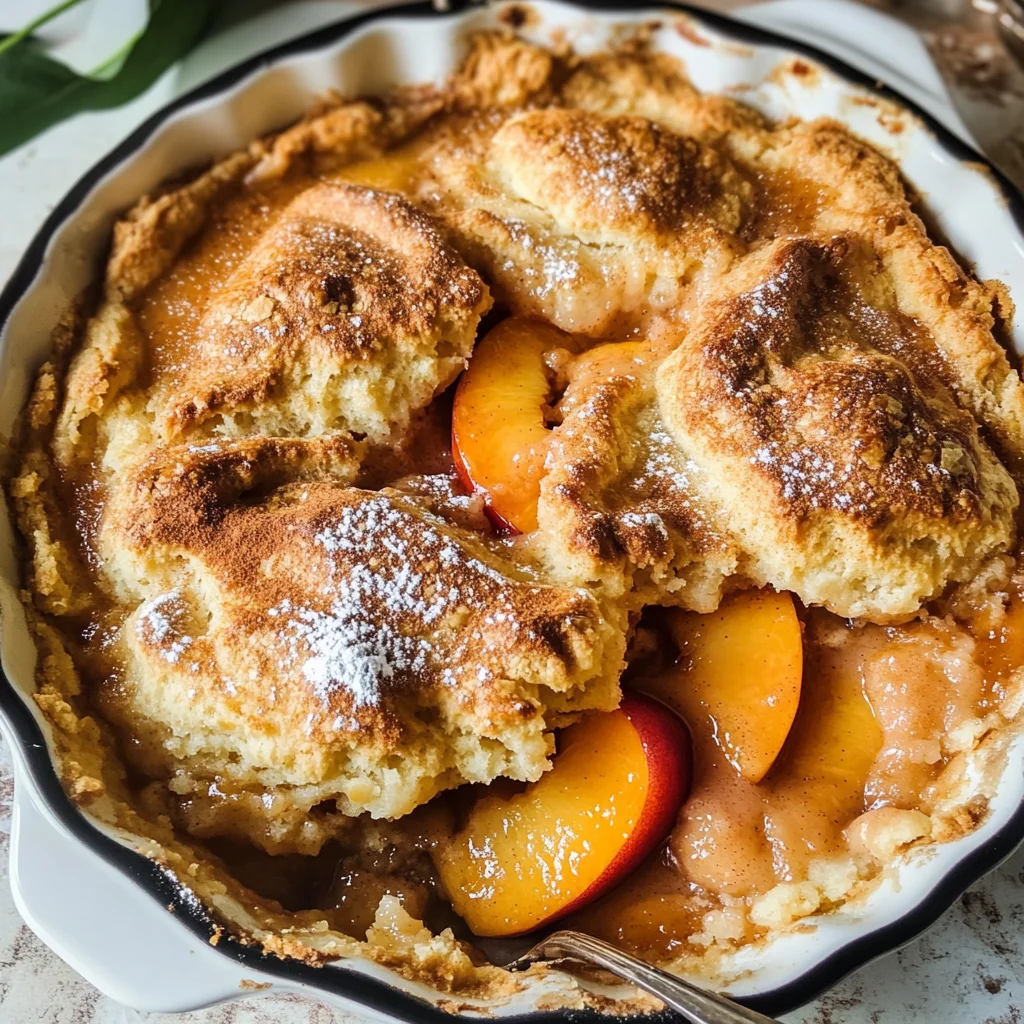 Gramma's Peach Cobbler