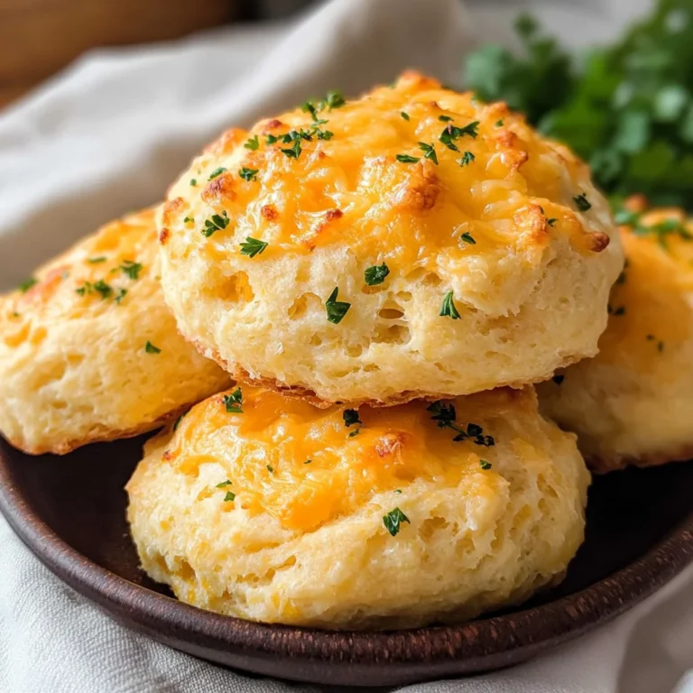Keto Cheddar Garlic Biscuits