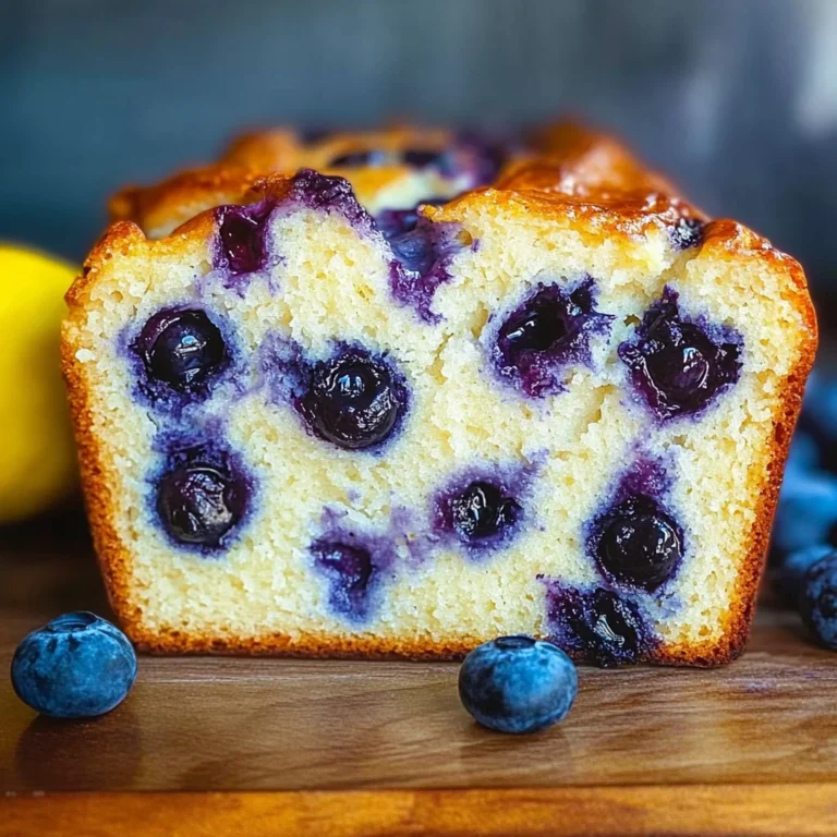 Lemon Blueberry Explosion Loaf