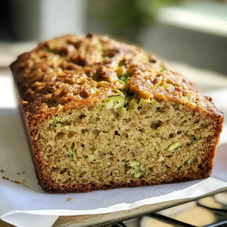 Low Sugar Zucchini Bread