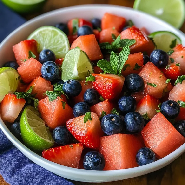 Mojito Fruit Salad