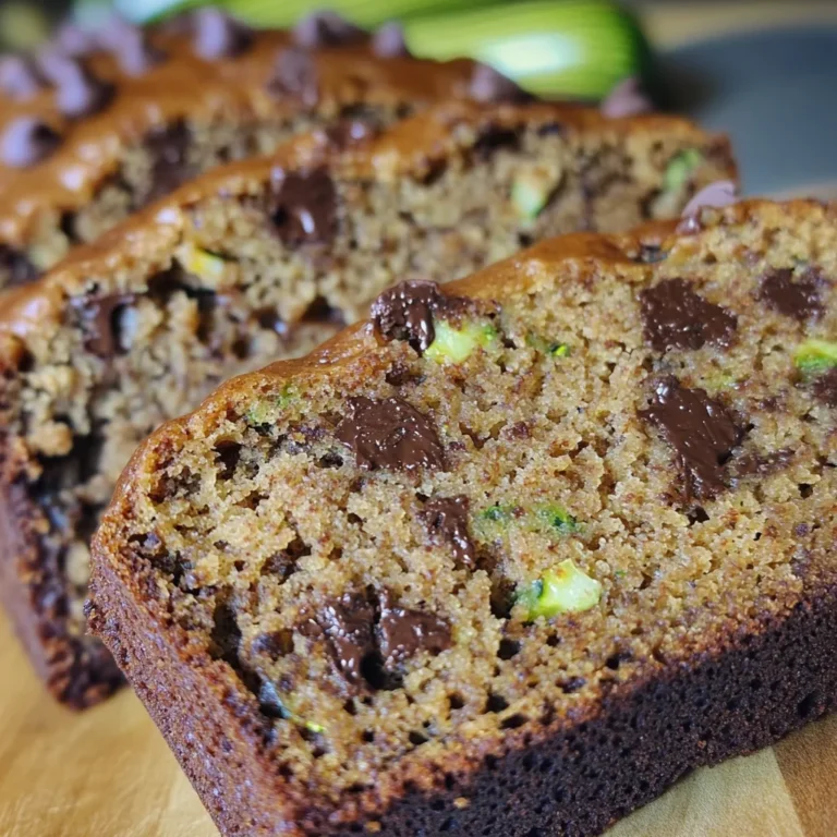 Mom's Perfect Chocolate Chip Zucchini Bread