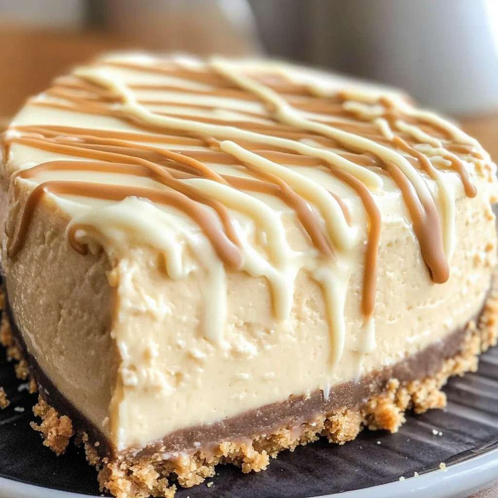 No Bake Peanut Butter Cheesecake