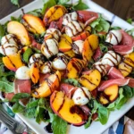 Peach Caprese Salad
