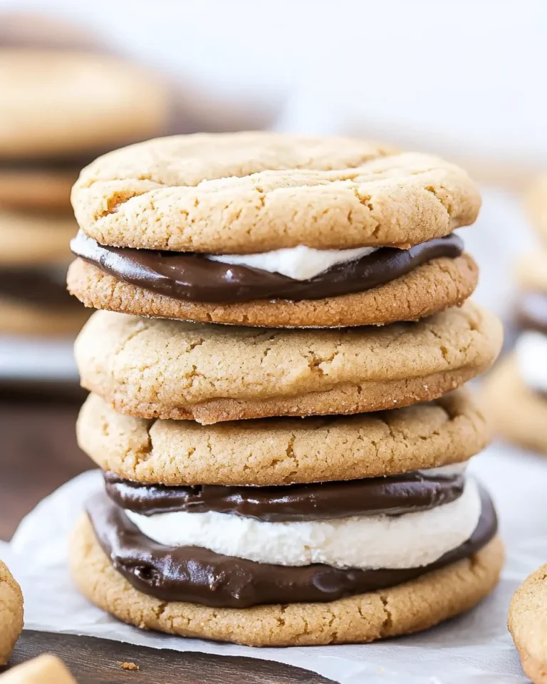 Peanut Butter S'mores Cookies