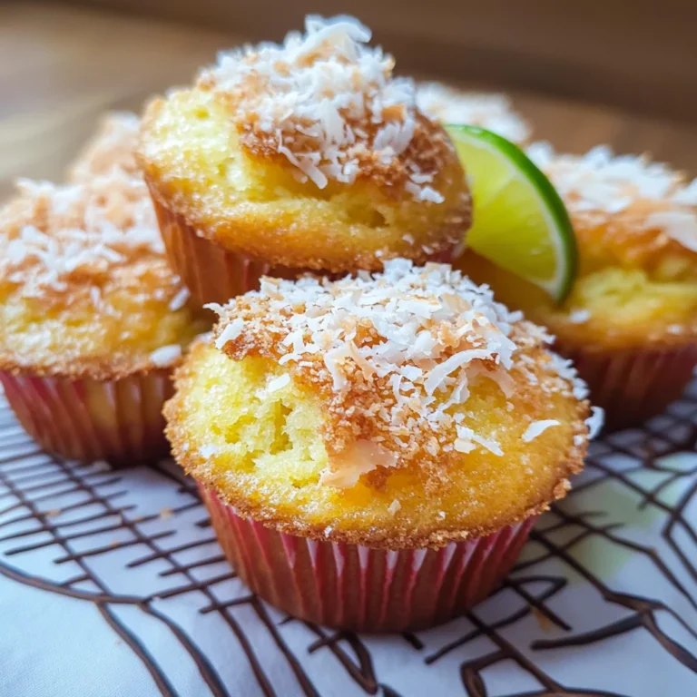 Pineapple, Lime and Coconut Muffins