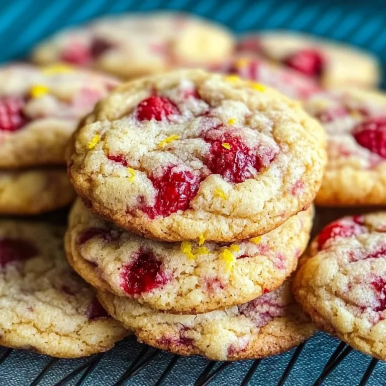Raspberry Lemon Cookies