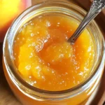 Small Batch Vanilla Peach Jam