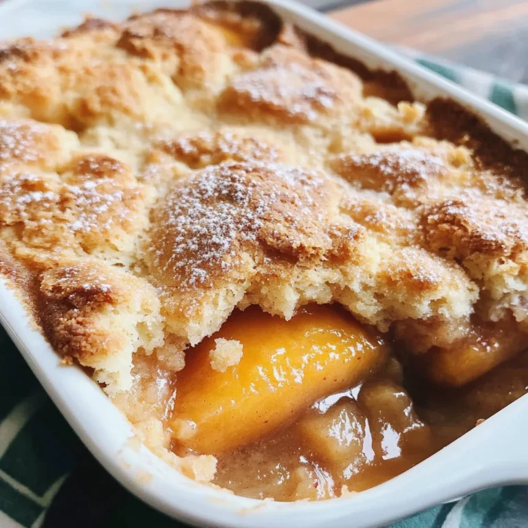 The Best Southern Peach Cobbler Recipe