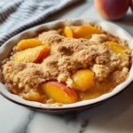 The Easiest Southern Peach Cobbler