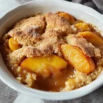 The Easiest Southern Peach Cobbler