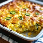 Zucchini Cornbread Casserole