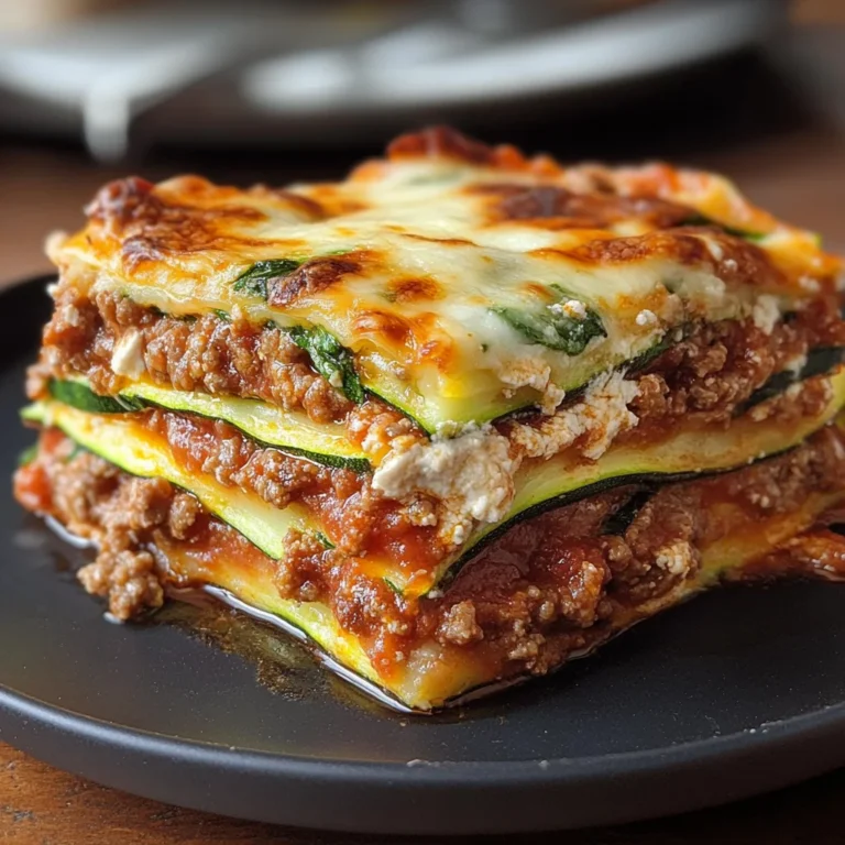 Zucchini Lasagna Recipe