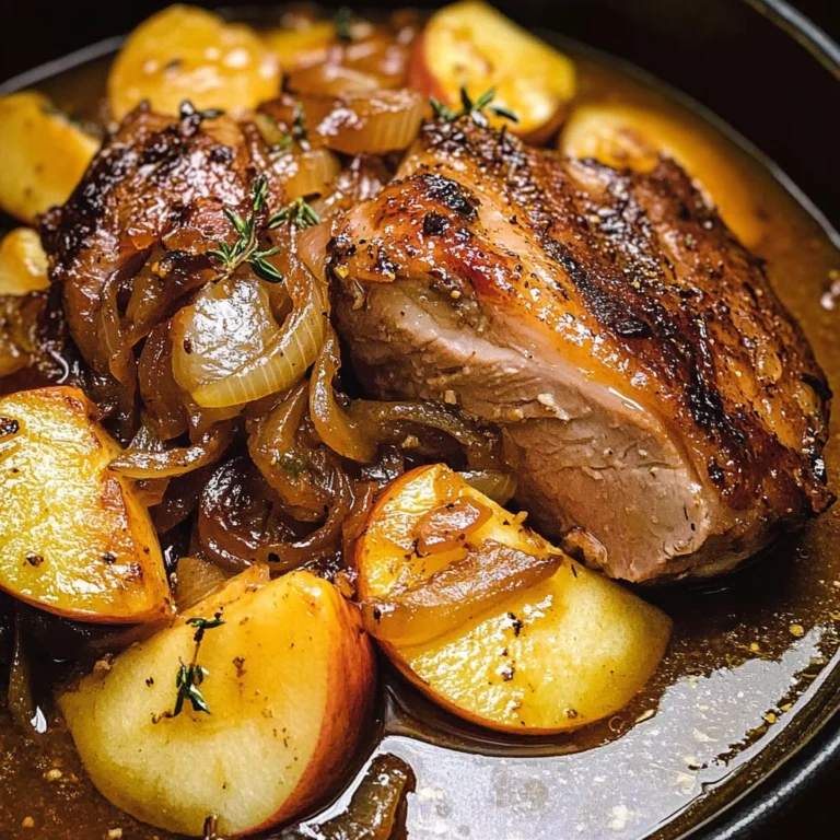 Apple Cider Braised Pork Shoulder