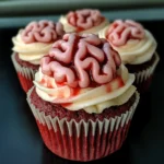 Bleeding Brain Cupcakes