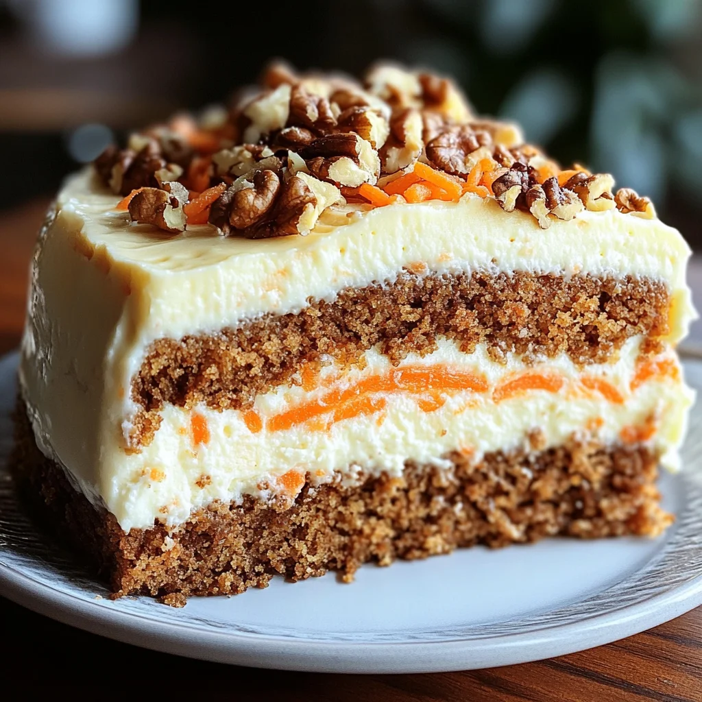 Carrot Cake Cheesecake Recipe – Easy Holiday Dessert