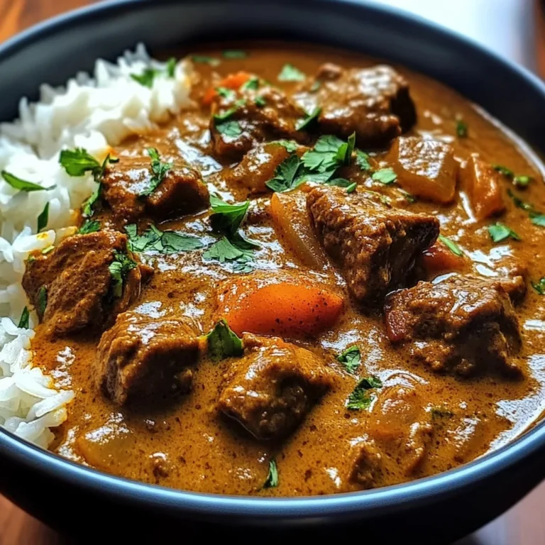 Coconut Milk Beef Curry Recipe