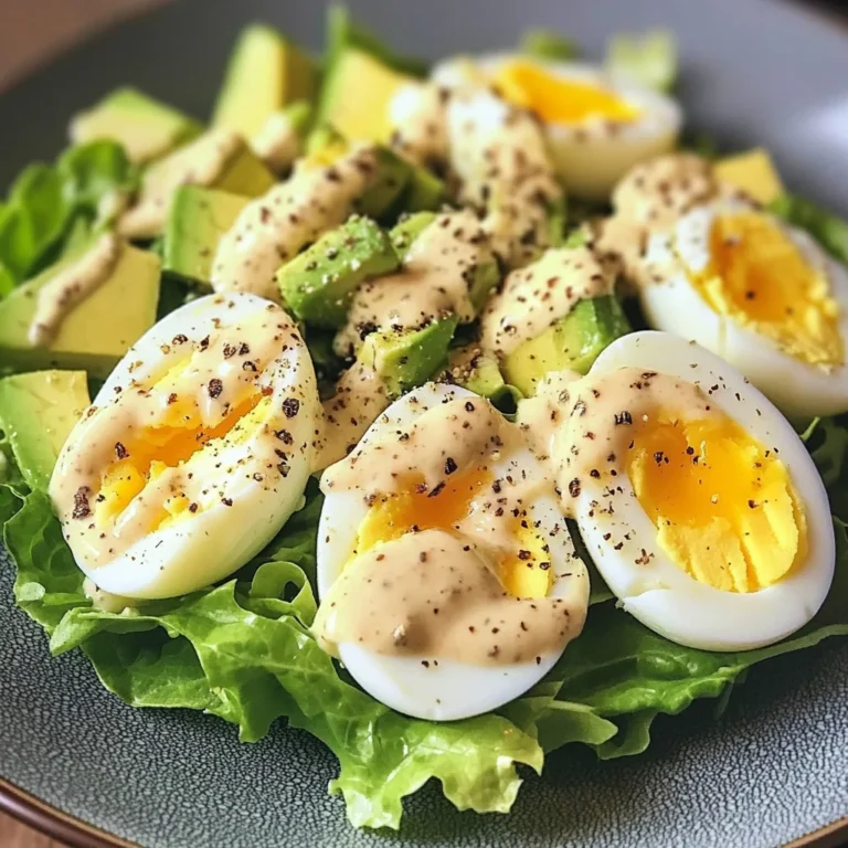 Creamy Avocado & Egg Salad
