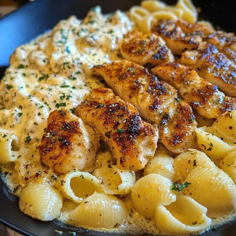 Creamy Cajun Chicken Pasta with Garlic Butter
