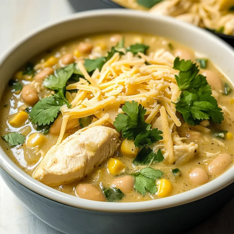 Creamy White Chicken Chili Recipe