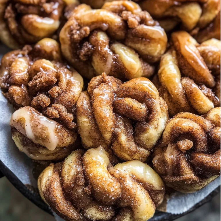 Easiest Cinnamon Crunch Knots